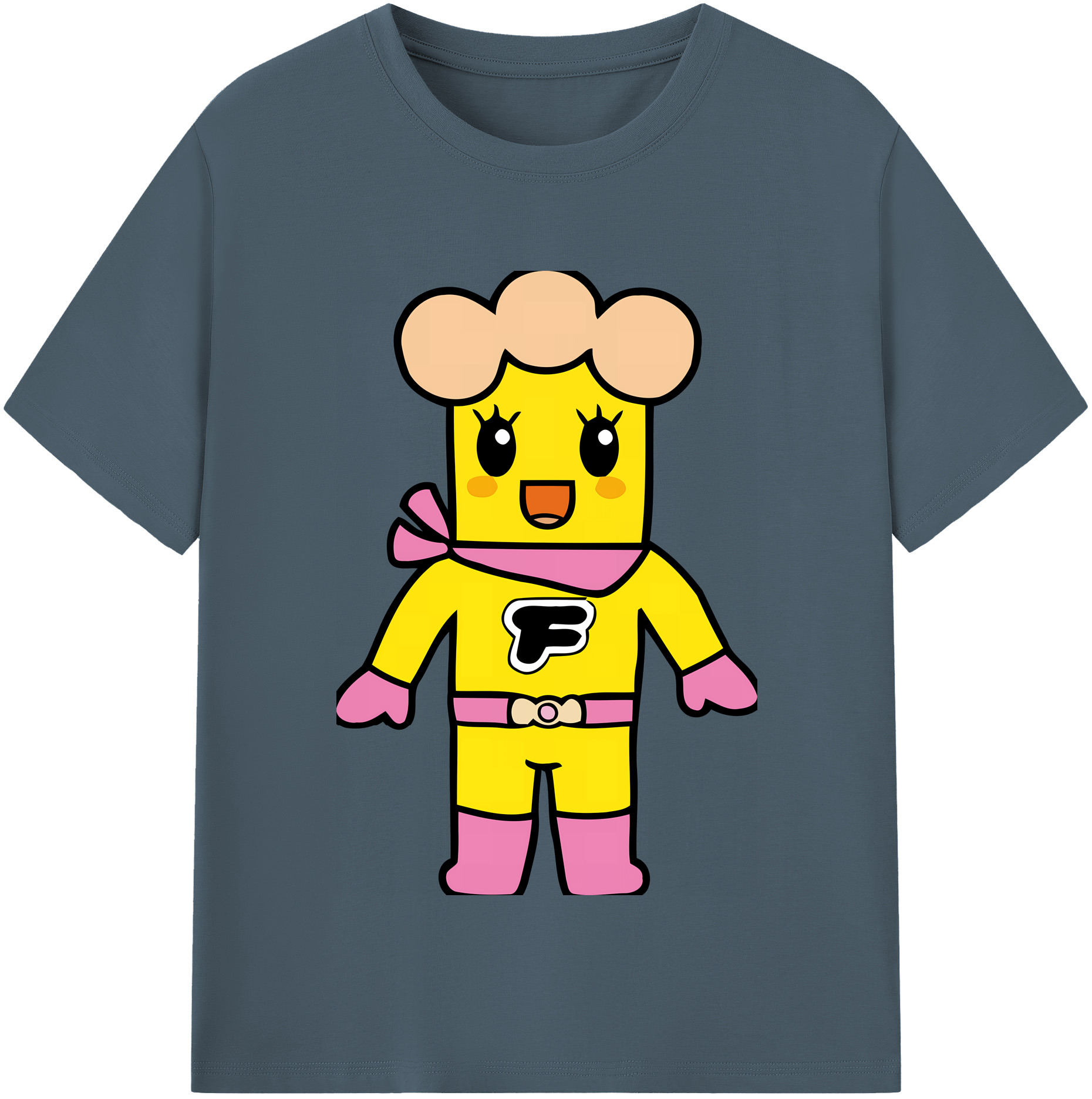 （画像用） アンパンマン Anpanman 綿100％半袖Tシャツ（フロントプリント）